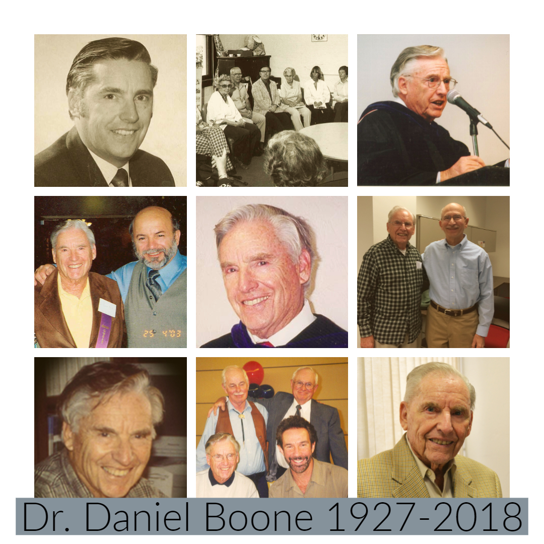 picture collage of Dr. Daniel Boone