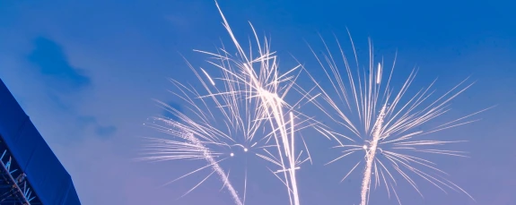 Fireworks over UArizona