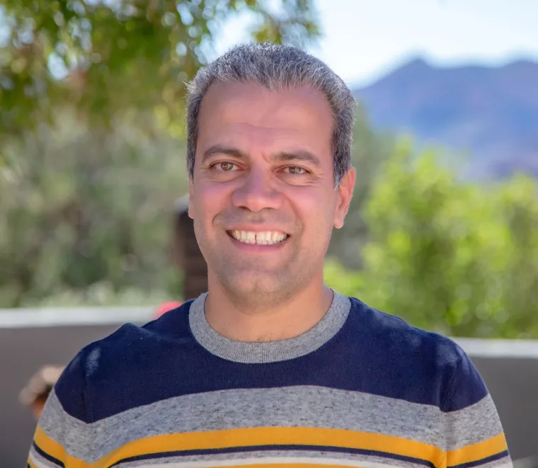 Headshot of Ali Pourjavid smiling